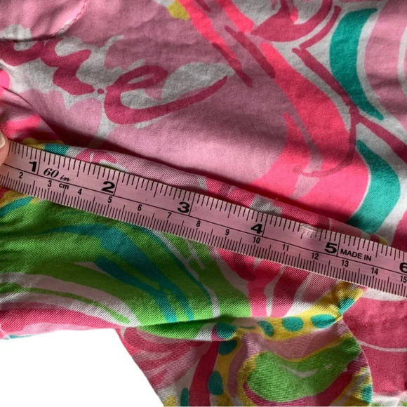 Lily Pulitzer Women’s The Buttercup Short Size 00 100%  Cotton Floral - Picture 8 of 14